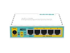 Mikrotik RB750UPr2 hEX PoE lite – 5-portni Ethernet usmerjevalnik s PoE izhodom in USB 2.0 priključkom