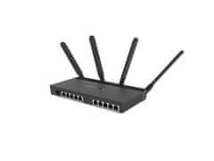 Mikrotik RB4011iGS+5HacQ2HnD-IN – 10× Gigabit usmerjevalnik z WiFi 5 in SFP+