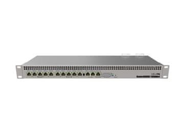 Mikrotik RB1100AHx4 Zmogljiv 1U rackmount usmerjevalnik s 13 gigabitnimi priključki