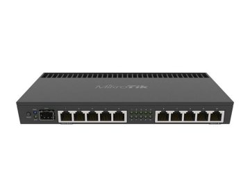Mikrotik RB4011iGS+RM – Zmogljiv 10-portni Gigabit usmerjevalnik s SFP+ režo