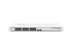 Mikrotik CSS326-24G-2S+RM stikalo 24-port Gigabit 2xSFP+ 1U Rackmount