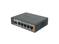 Mikrotik RB760iGS hEX S 5x Gigabit žični usmerjevalnik s SFP režo in RouterOS