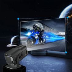 MG HY300 TV smart projektor WiFi Full HD, črna
