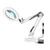 MG Repair Lamp LED namizna svetilka s povečevalnim steklom 12W, bela