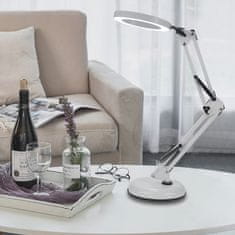 MG Repair Lamp LED namizna svetilka s povečevalnim steklom 12W, bela