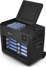 PEME Prenosni turistični hladilnik s kompresorjem Expedition 40 Dark Sky 39L s funkcijo gretja 12-220V