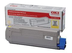 OKI Oki C 5850 rumen (43865721), originalen toner