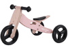 FREE2MOVE Rider 2-v-1 leseni trikolesni poganjalec, roza (48822)