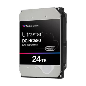 WD HGST/ 24TB UltraStar DC HC580 3,5" SATA 6Gb/s 7200rpm 512MB HDD disk