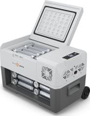 PEME Prenosni turistični hladilnik s kompresorjem Expedition 30 Adventure Orange 27L s funkcijo gretja 12-220V