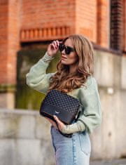 Vuch Ženska torba za čez ramo Cara Dotty Black