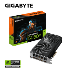 Gigabyte Grafična kartica GeForce RTX 5060 Ti Windforce 8G, 8GB GDDR7, PCI-E 5.0