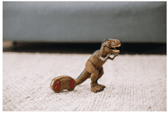 Free2Play Tiranozaver Rex na daljinsko upravljanje, s paro, z zvočnimi in svetlobnimi efekti (83150)