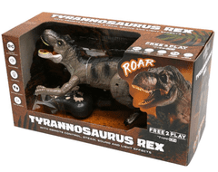 Free2Play Mega Tiranozaver Rex na daljinsko upravljanje, s paro, z zvočnimi in svetlobnimi efekti (83167)