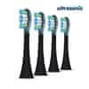 Ultrasonic Nastavki za Philips Sonicare C3 Premium Plaque Defense, 4 kosi, črni