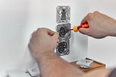WIHA Električni izvijač Pocketmax z zalogovnikom nastavkov, 4 nastavki - WH 45296