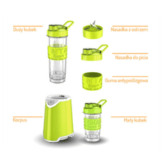 Camry Blender zelen 500W