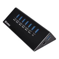 Sandberg USB 3.0 Hub 6+1 ports