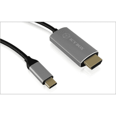 IcyBox Kabel iz USB-C na HDMI s podporo za 4k@60Hz