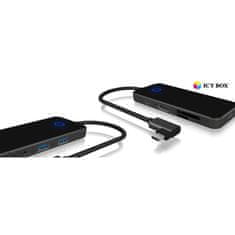IcyBox IB-DK4025-CPD USB-C priklopna postaja s Power Delivery