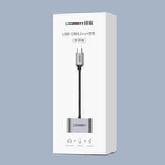 Ugreen USB-C na 3.5mm + USB-C Hub Adapter - box