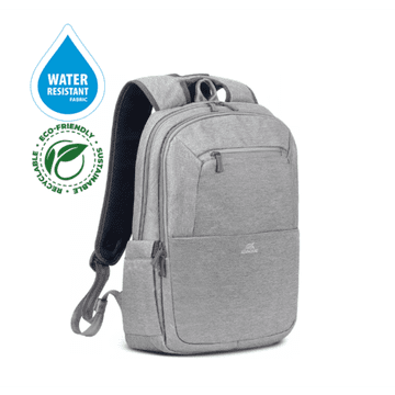 RivaCase ECO nahrbtnik za prenosnik 15.6 7760 siv