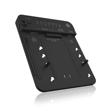 IcyBox IB-2913MCL-C31 priklopna postaja/ohišje za M2, 2,5 in 3