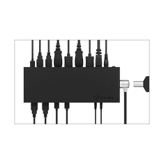 IcyBox IB-DK2245AC Docking USB-C priklopna postaja z dvojnim video priključkom