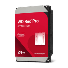 WD 24TB Red Pro 3,5" SATA 6Gb/s 7200rpm 512MB HDD disk