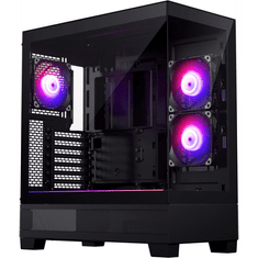 PHANTEKS XT View TEMPERED GLASS D-RGB E-ATX črno ohišje