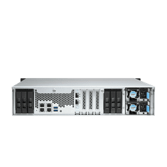 Qnap NAS strežnik za 12 diskov, 2U, Xeon, 32GB ram, 2x 10GbE SFP+