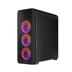 Chieftec SCORPION 4 USB3.2 ATX A-RGB ohišje, črno