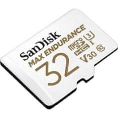 SANDISK 32GB MAX ENDURANCE microSD spominska kartica z adapterjem