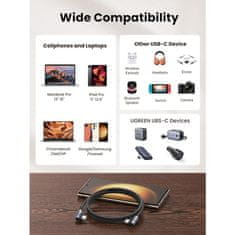 Ugreen Kotni USB-C 60W kabel 1M