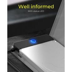 IcyBox IB-AC603B-U3 USB 3.2 ohišje/adapter za HDD/SSD 2,5 SATA disk