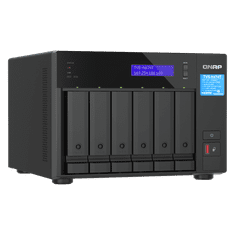 Qnap NAS za 6 diskov, 32GB ram; 2,5Gb mreža, Thunderbolt