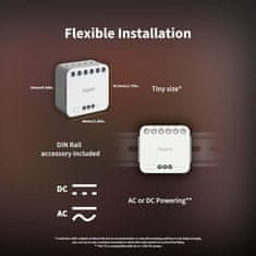 AQARA Dvojni relejni modul T2 (DCM-K01) - dvojni relejni modul Zigbee 3.0