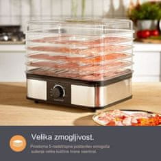 VonShef VonHaus 5 stopenski DEHYDRA sušilnik sadja