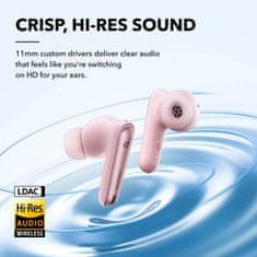 Anker Soundcore Liberty 4 NC brezžične slušalke, roza