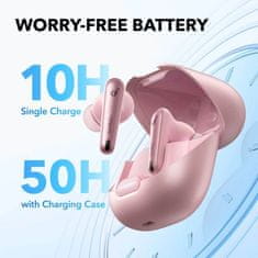 Anker Soundcore Liberty 4 NC brezžične slušalke, roza
