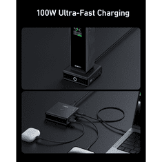 Anker 100W polnilna baza za Prime Powerbank, črn