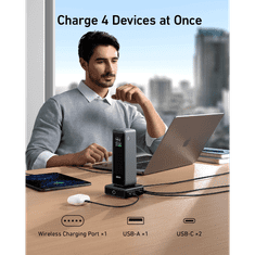 Anker 100W polnilna baza za Prime Powerbank, črn
