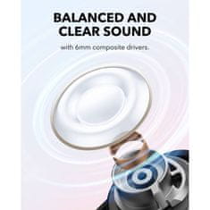 Anker Soundcore A30i brezžične slušalke, črne