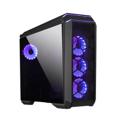 Chieftec STALLION 3 USB3.2 Gen2x2 Type C ATX A-RGB ohišje, črno