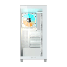 Gigabyte C500 PANORAMIC STEALTH ICE USB-C USB 3.2 Gen2 ATX ARGB osvetljeno ohišje, belo