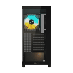 Gigabyte C500 PANORAMIC STEALTH ICE USB-C USB 3.2 Gen2 ATX ARGB osvetljeno ohišje, črno