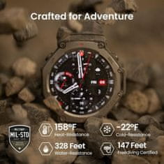 Amazfit T-REX 3 pametna ura, oranžna