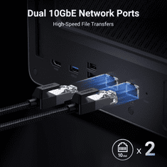 Ugreen NASync DXP6800 Pro za 6+2 diska, Intel i5-1235u, 8GB DDR5, 2x 10Gbe mreža