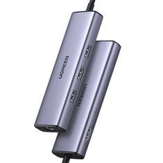Ugreen 6-v-1 USB-C Hub (100 W PD vhod, 4K@30Hz HDMI)