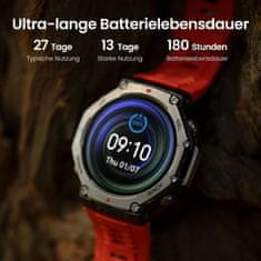 Amazfit T-REX 3 pametna ura, siva